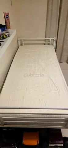 IKEA single bed with Matresd