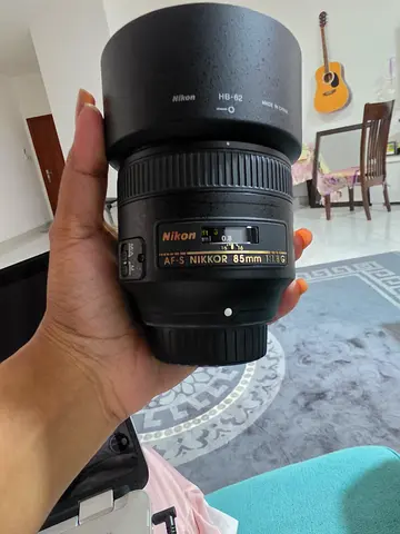 Nikon AF-S NIKKOR 85mm f/1.8 G Lens - Good Condition