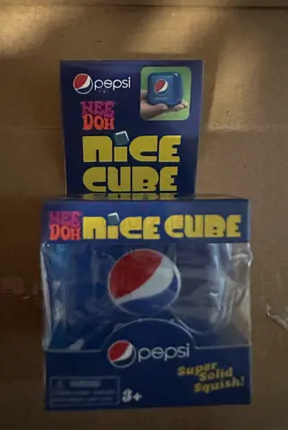 Pepsi x NeeDoh Nice Cube Squishy Toy