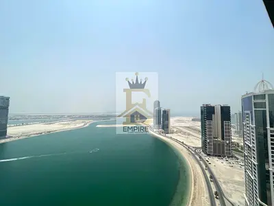 Spacious Appartment with one month free parking free Easy exit to dubai Full sea view Opposite of La PALAG Al mamzar Sharjah