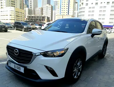 ALMOST NEW MAZDA CX-3 GT 2024 GCC SPEC NO ACCIDENT 100% ORIGINAL PAINT PUSH START CAR PLAY NAVIGATIO