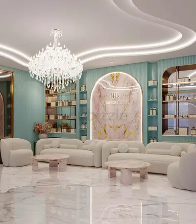 Luxurious Ladies salon for urgent sale in Alnahyan camp, Abudhabi. Operation since 2018 …