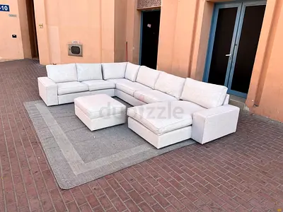 As Like new Condition Ikea Kivik U Shape Sofa Beige