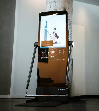 IMBODY Smart Fitness Mirror with Resistance Arms - Excellent Condition