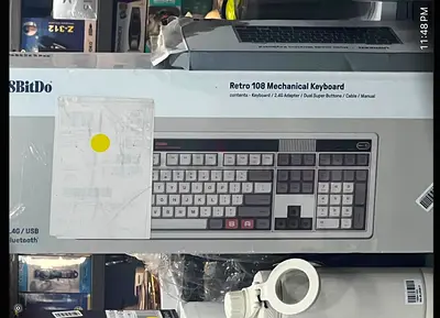 8BitDo Retro 108 Mechanical Keyboard - N Edition (Wireless with Dual Super Buttons)