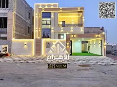 An excellent opportunity to own a spacious, modern-design villa in the Al Zahia area—registration 