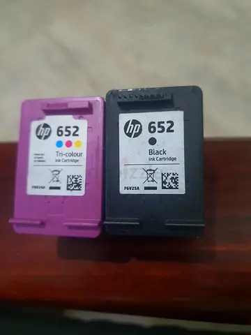 Set of 14 HP 652 Ink Cartridges (Black + Tri-colour) - Used