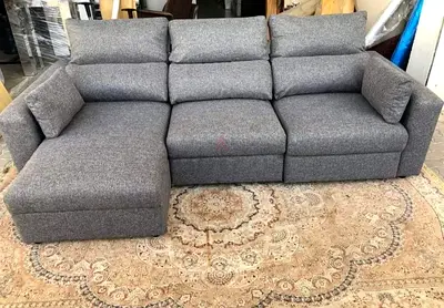 Amazing Condition IKEA _ ESKELSTUNA Sofa Bed with Storage