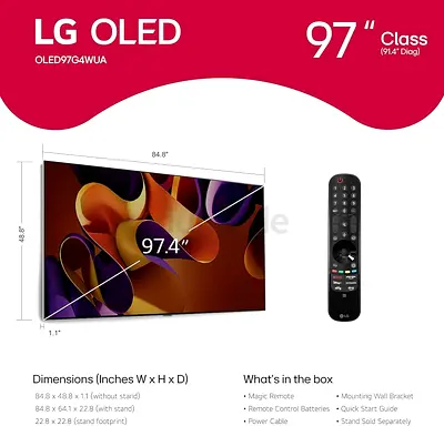 LG OLED97G4 FOR SALE