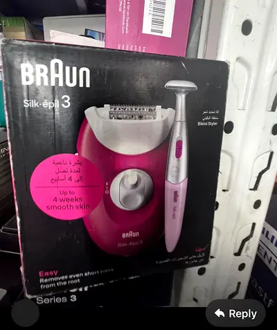 Braun Silk-épil 3 Epilator & Bikini Styler Set - Smooth Skin up to 4 Weeks
