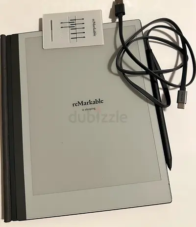 ReMarakable 2 tablet with magnetic cover, stylus and charger