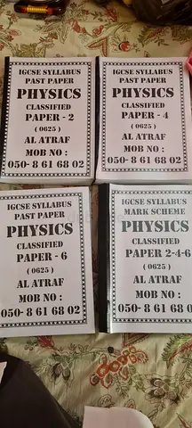 Igcse physics past paper booklets