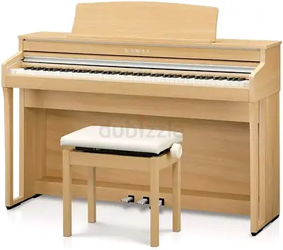 Kawai Concert Artist Wooden keys Pianos With light wood finish