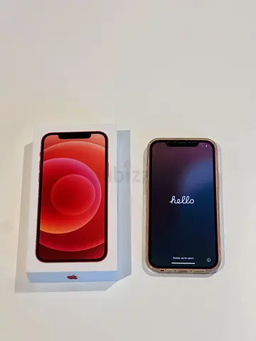 Apple iPhone 12 128GB (PRODUCT)RED - Original Box - Factory Reset