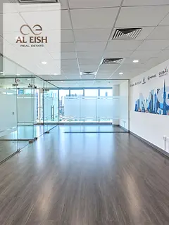 Premium Fitted Office for Rent | Full Lake View | Business Bay