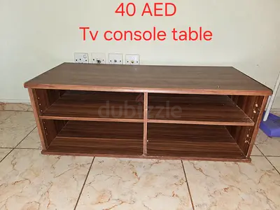 Tv console table 40 AED