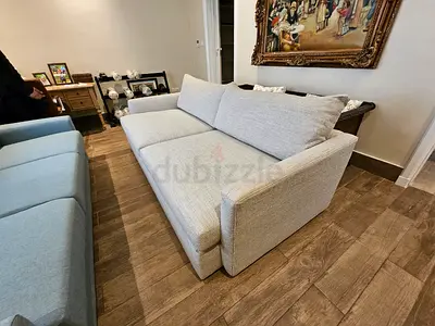 Crate&barrel lounge deep L shape 5 seater comfortable