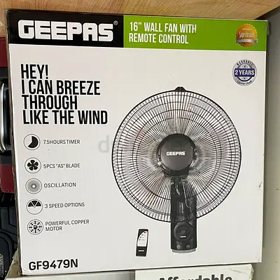 Wall fan remote