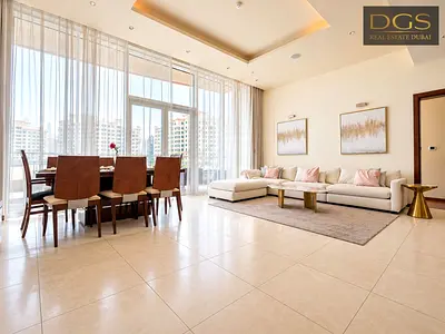 2Br with Maid | Furnished | Direct Beach Access