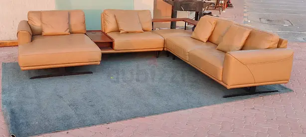 u sheap sofa leather neat and clean good condition more details connect me