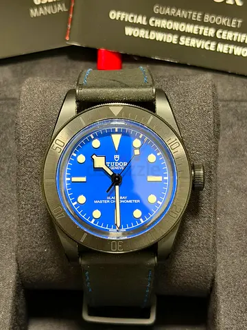 Tudor black bay ceramic blue F1