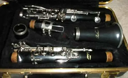 Clarinet with Case — Buffet-style student clarinet in good condition