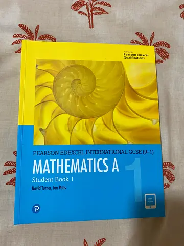 Edexcel International GCSE Mathematics A Student Book 1