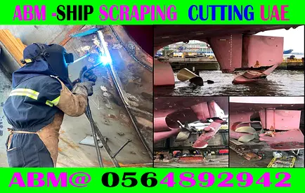 Ship Cutting and Scraping  Services Contractor in Dubai UAE
