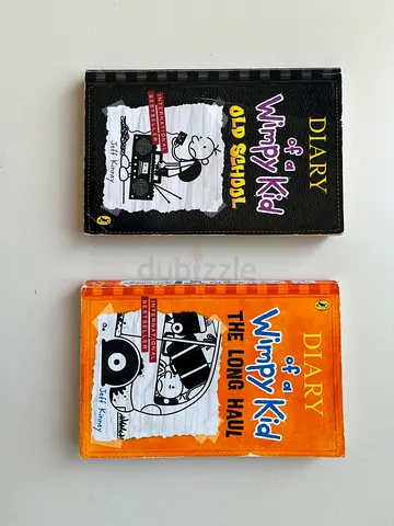 Used "Diary of a Wimpy Kid" two book bundle
