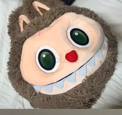 Brown Monster Labubu costume