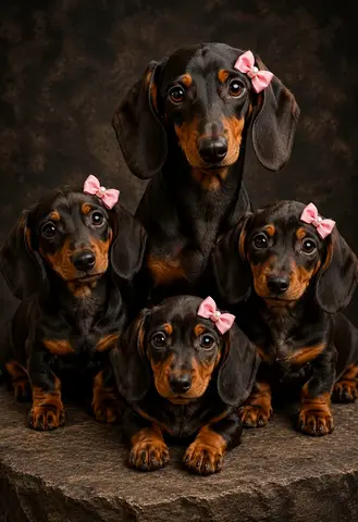 Dachshund puppies — friendly family-ready pups