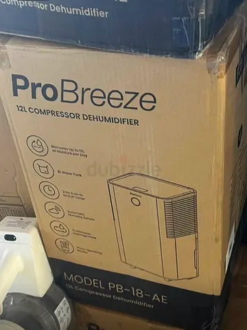 ProBreeze 12L Compressor Dehumidifier (Model PB-18-AE) - Brand New in Box