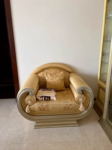 Luxury set of Sofas: Triple + Double + Two Singular