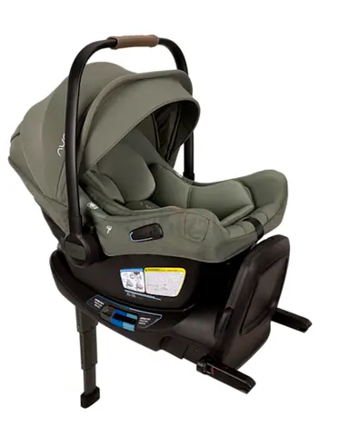 Nuna Pipa Next lightweight infant carrier with ISOFIX base
