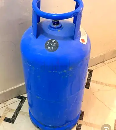 Blue LPG Gas Cylinder (26.5 kg) - Used