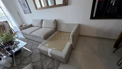 Crate&barrel L shape Sofa Excellent condition