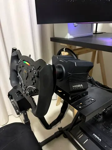 Moza R5 full bundle with clutch ,H shifter and hand brake
