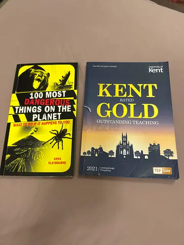 Kent Gold IELTS Preparation Book (2021) + 100 Most Dangerous Things on the Planet