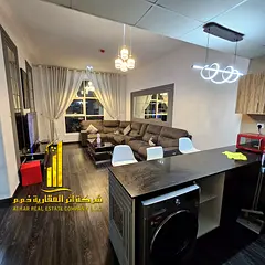 Luxury apartment, brand new, never before occupied. One bedroom, living room, and open balcony. Ajma