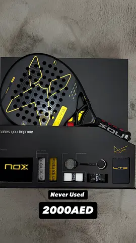 Never-used NOX Padel Racket with Box — New limited edition