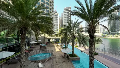 High floor | Marina & partial sea view | Premium Emaar community