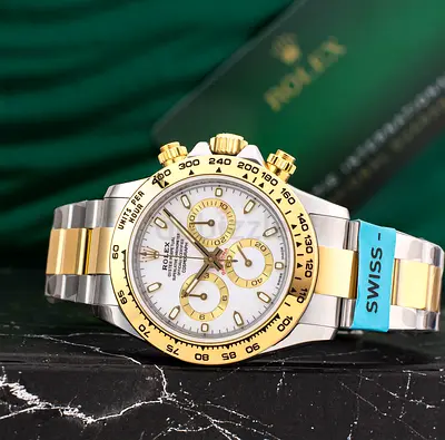 Rolex Dytona two tone Super Clone Swiss Movement