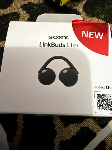 Sony LinkBuds Clip wireless earbuds - brand new sealed box
