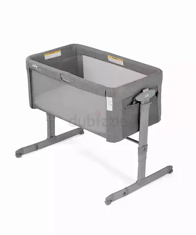 URGENT Joie grey bedside bassinet for sale with bed