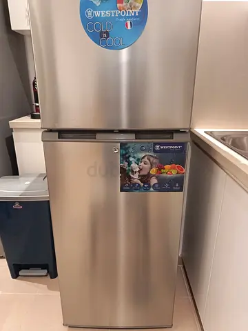 Westpoint Silver Double-Door Refrigerator - Compact, Good Condition