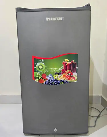 Nikai Single Door Refrigerator - Compact Grey (Used)