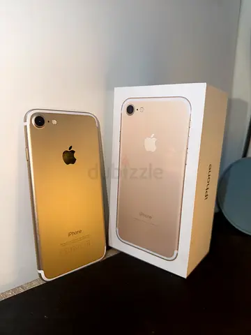 iPhone 7 Gold with original box - Good condition - 32 GB, No charger/Adapter