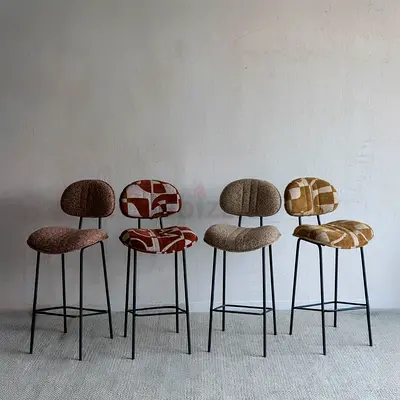 WS LIVING- JUDE MODERN BAR COUNTER STOOL
