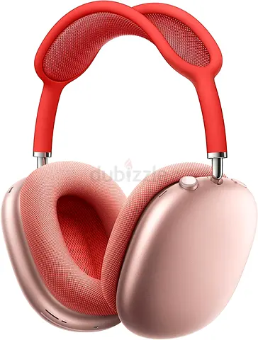 Original Apple AirPods Max (Red-Pink) - Over-Ear Noise Cancelling Headphones