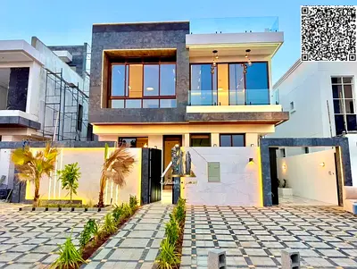 Luxury 3-story villa – Registration fees included – Prime location – Close to all amenities – Excellent finishes – The best in Ajman.